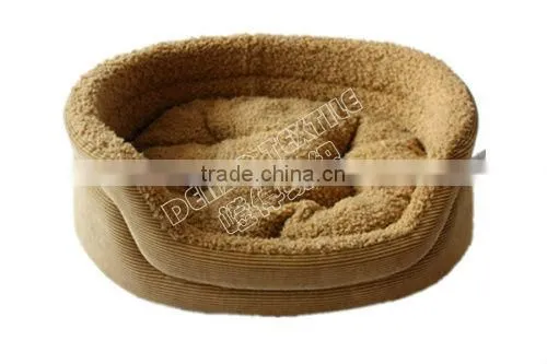 Corduroy dog bed