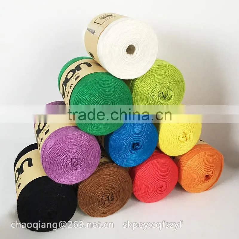 The Beautiful Colourful Cotton Wool Blend Yarn For Knitting