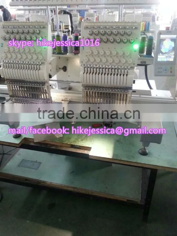 fushun 1501 1201 1202 single head double heads flat and sequin and cap computerized embroidery machine