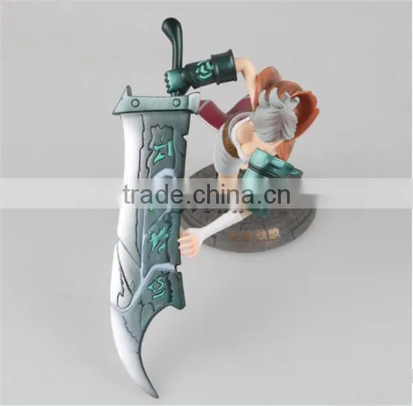 Popular League of Legends PVC action figure toy LOL RUIWEN Statues Game doll Toys Wholesale League of Legends RUIWEN figure