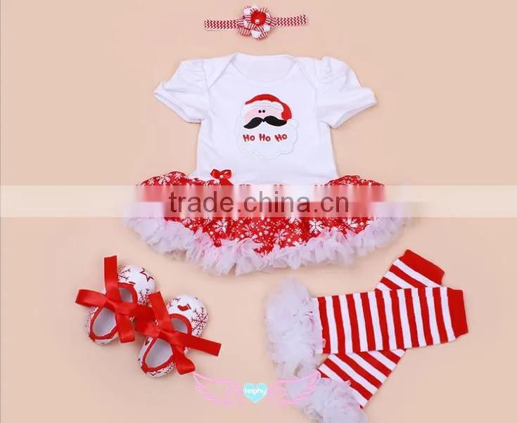 Christmas Baby Outfit Christmas Tutu 1st Christmas Girls Christmas Outfit Baby Tutu Baby Girl outfit set