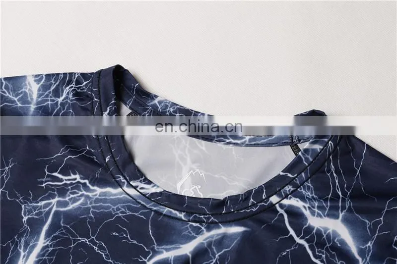 Custom printed rash guard,mens rash guard sublimated