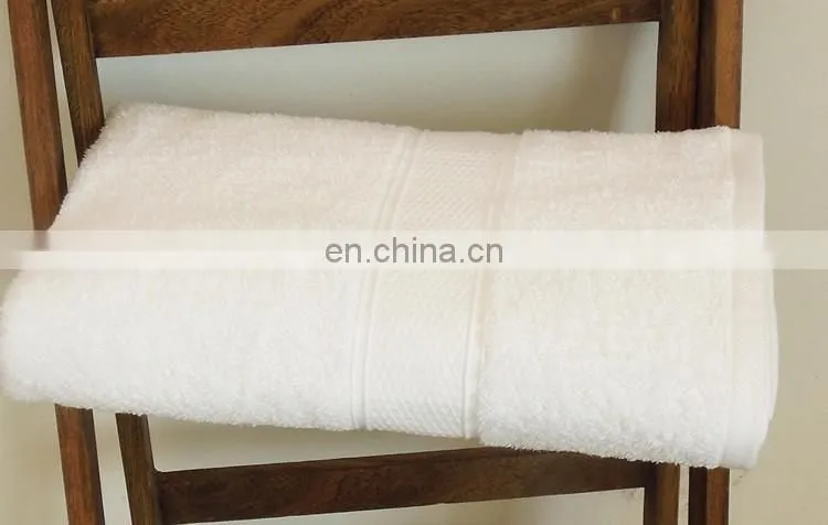 Plain Design Wholesale Luxury 21s/2 Cotton Terry Towels Hotel Hand Towel