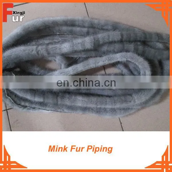 For Garment Chinese Mink Fur Piping