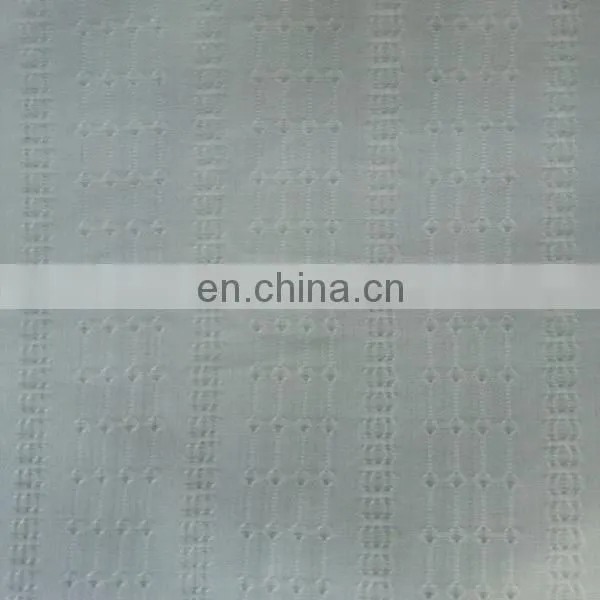 100% cotton jacquard ladies dress fabric textile