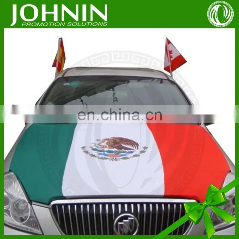 EU Cup printed custom durable wholesale football car hood flags
