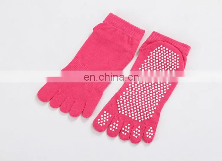 Toe Separator Socks Yoga Sports GYM Half Toe Socks#YG-09