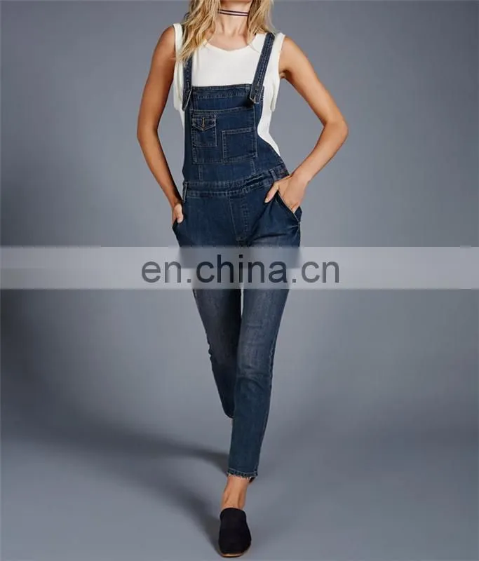 Ladies Sexy Rompers Sexy Blue Demin Jumpsuits Rompers Jumpsuits Women 2016