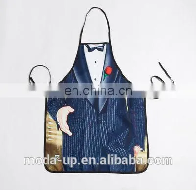 interesting kitchen apron with custom logo high quality from China