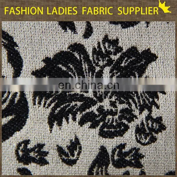 2015 new style CC-L6212 fashion 100% poly polyester dobby solid fabric for girls