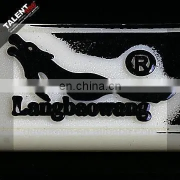 customized brand name logo hang tag plastic seal string for clothing