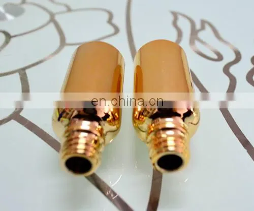 10-100ml gold essential oil bottle with cap