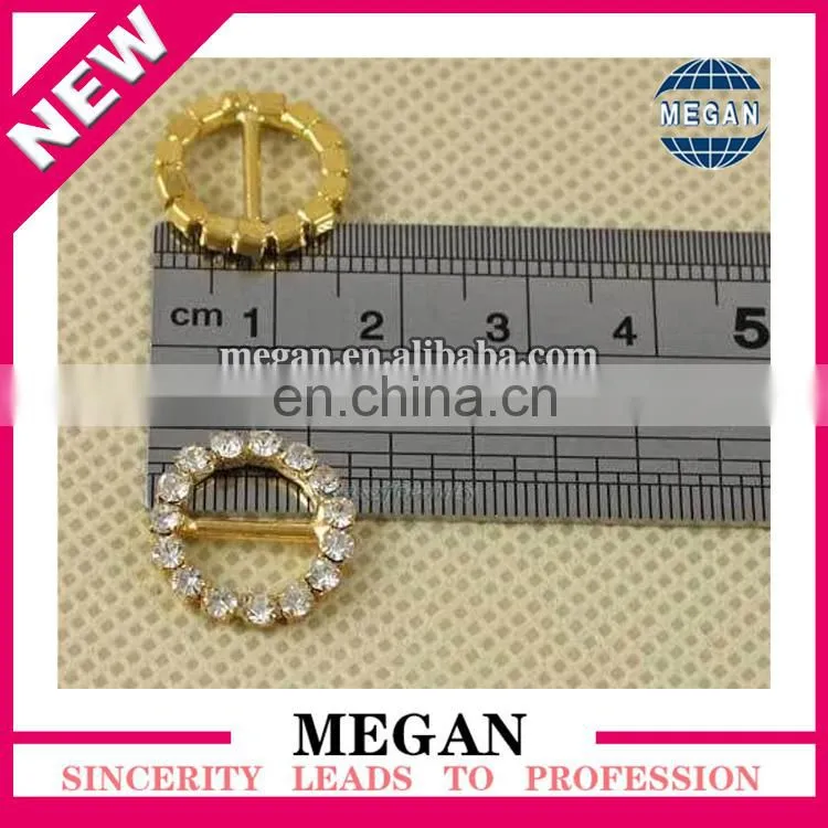 rhinestone buckle diamante crystal slider