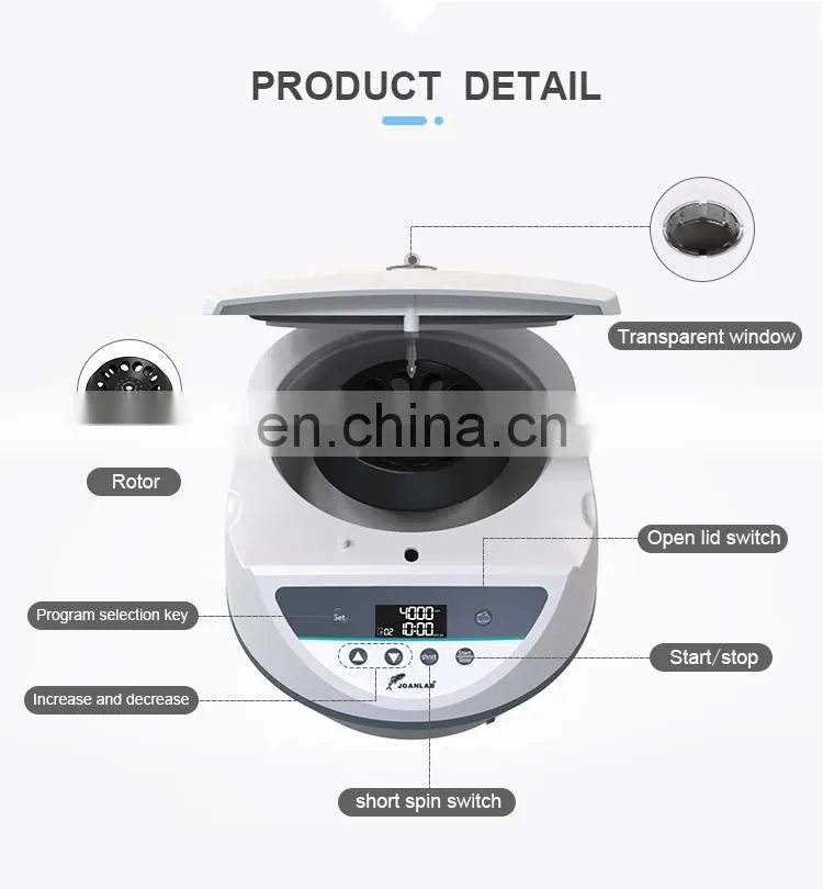 AKM LAB fixed angle rotor centrifuge