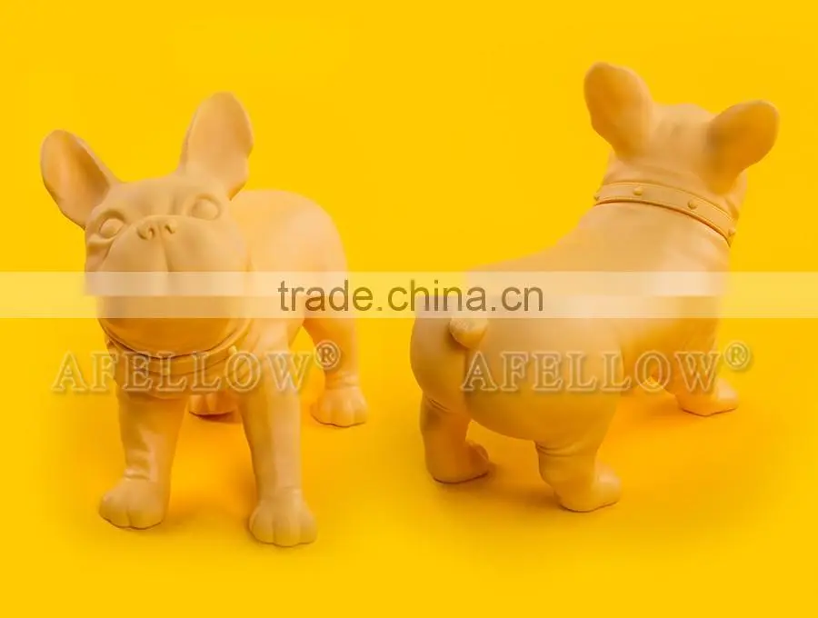 Plastic Dog Mannequin,PVC Environmental Protection Yellow Mannequin Manikin Dog KEVIN 5