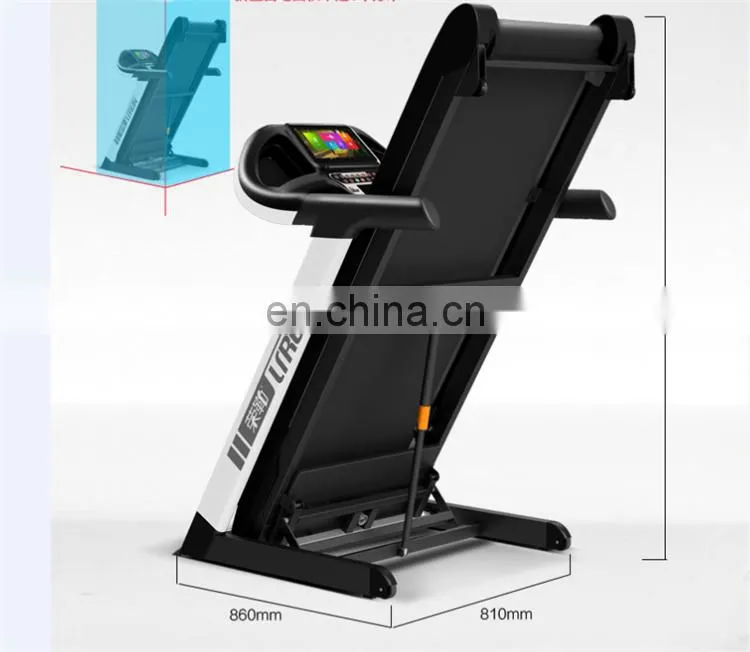high quality fitness treadmill home use treadmill lose weight running machine for gym with wifi touch screen