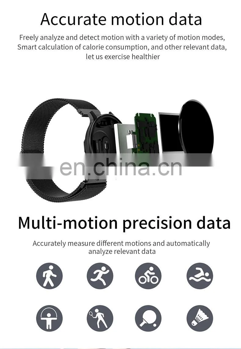 smart watch 2021 Newest Products body temperature Smart Bracelet wholesale factory waterproof man OEM/ODM smartwatch sport band