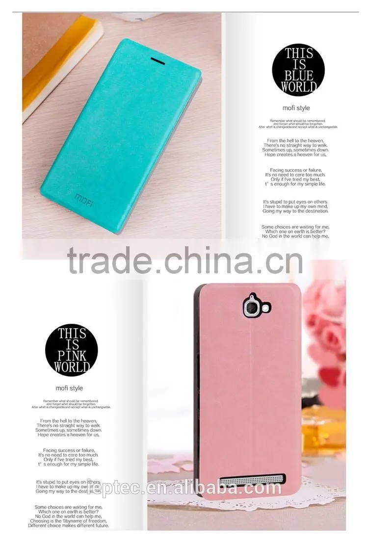 MOFi Case Housing for TCL P728 Flip Cover, Mobile Phone Coque PU leather Back Cover for TCL P728M