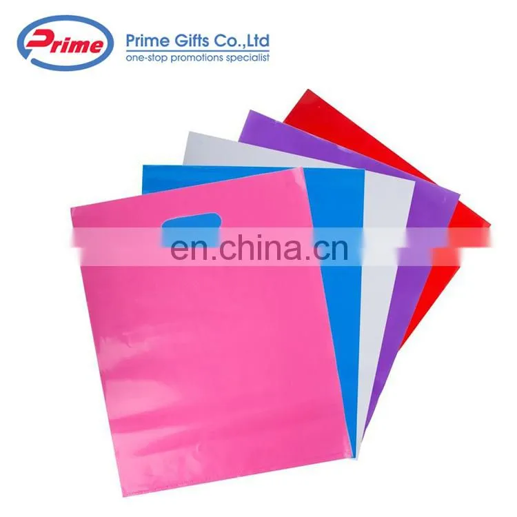 Factory Supply Waterproof Plastic Garment Bag Shopping Bag
