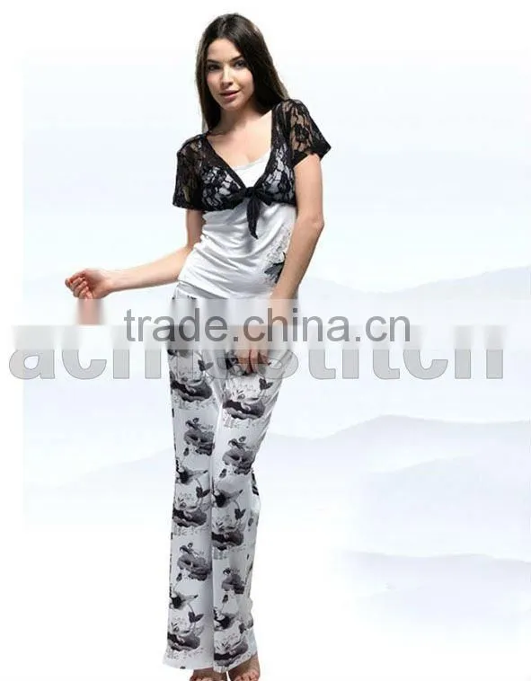 Custom cotton yoga wear /yoga clothing /yoga---22348