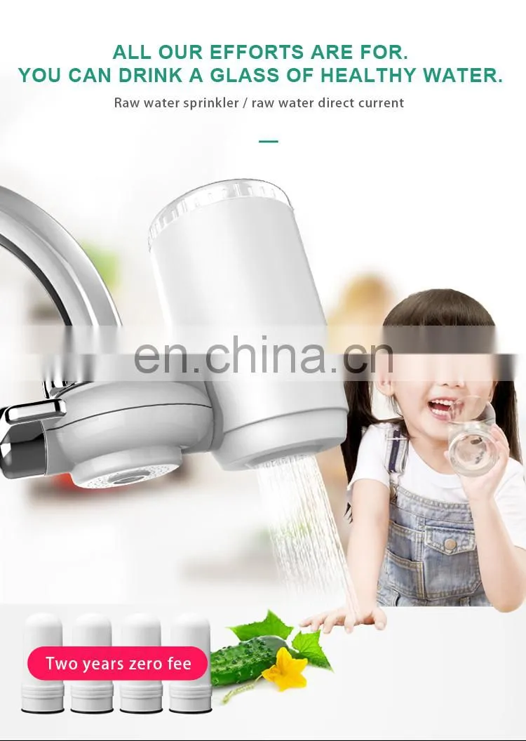 Faucet Tap Water Filter with Ceramic Filter kitchen water purifier filter tap For Household