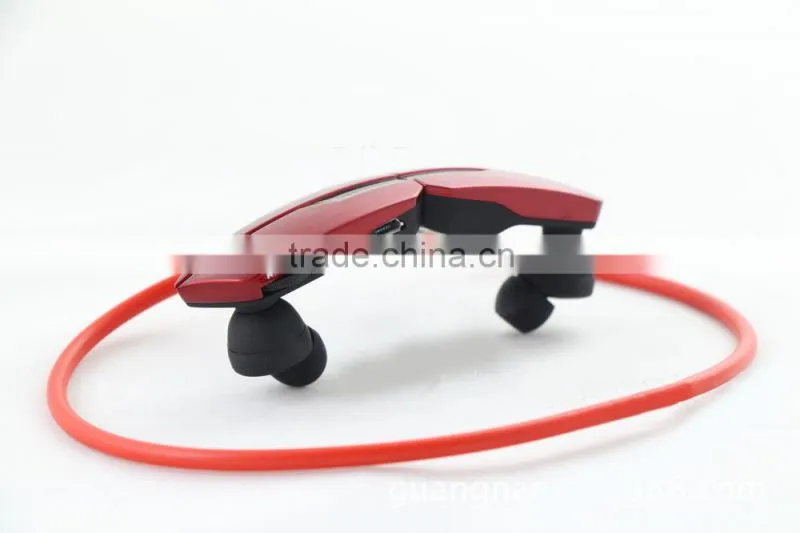 2015 electronic gadgets ear hook bluetooth headset neckband bluetooth headset