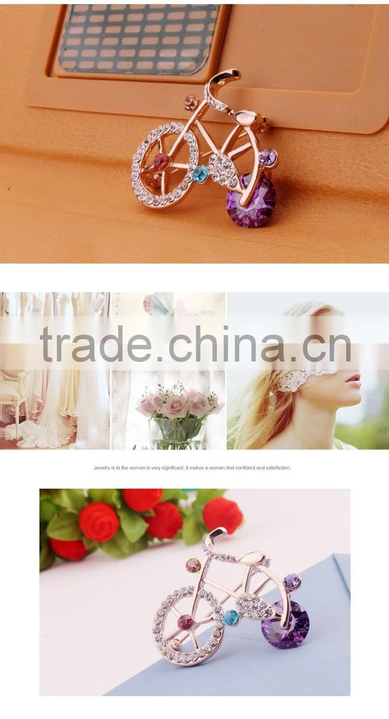 2015 Nest Wedding Party Crystal jewelry vintage brooch pin up Bro