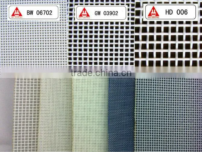 polyester fabric for nonwoven cloth forming