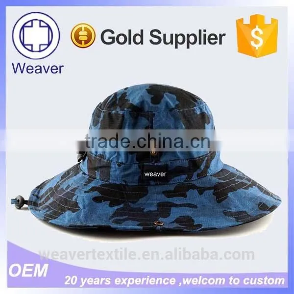 Wholesale red camouflage fishing cap bucket hats