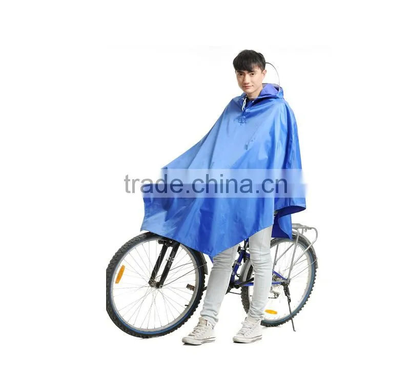 2013 fashion oxford material rain poncho for bike
