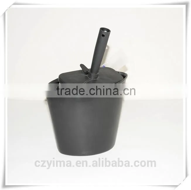 large horse body brush with nylon strap