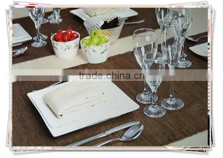 hotel with polyester/cotton jacquard table cloth napkin