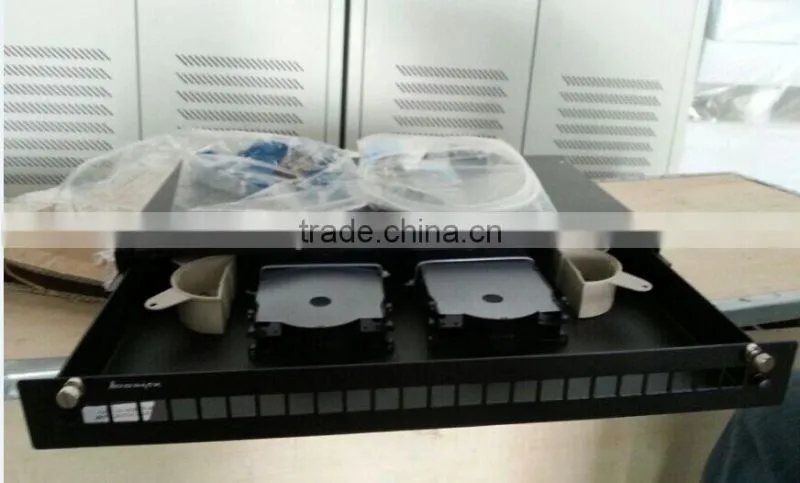 FTTH 24 ports SC/ LC /FC optical fiber patch panel