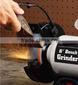 8" MPP Bench Grinder w/ 2 Work Lights