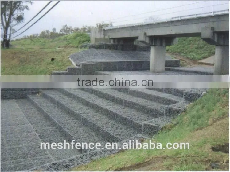 China professional Gabion baskets prices/galvanized gabion box
