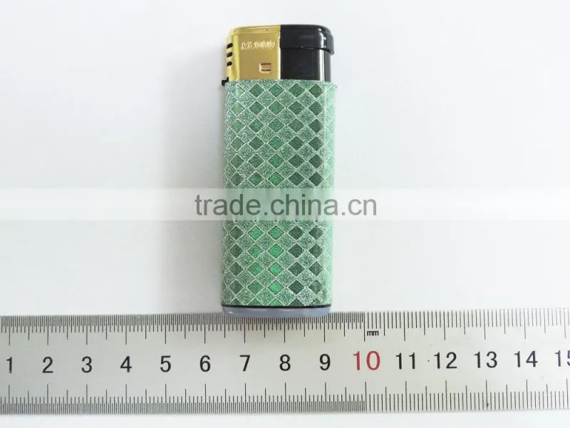 Brand new rechargeable electronic windproof cigarette gas refill lighter wrap paper cigar lighter