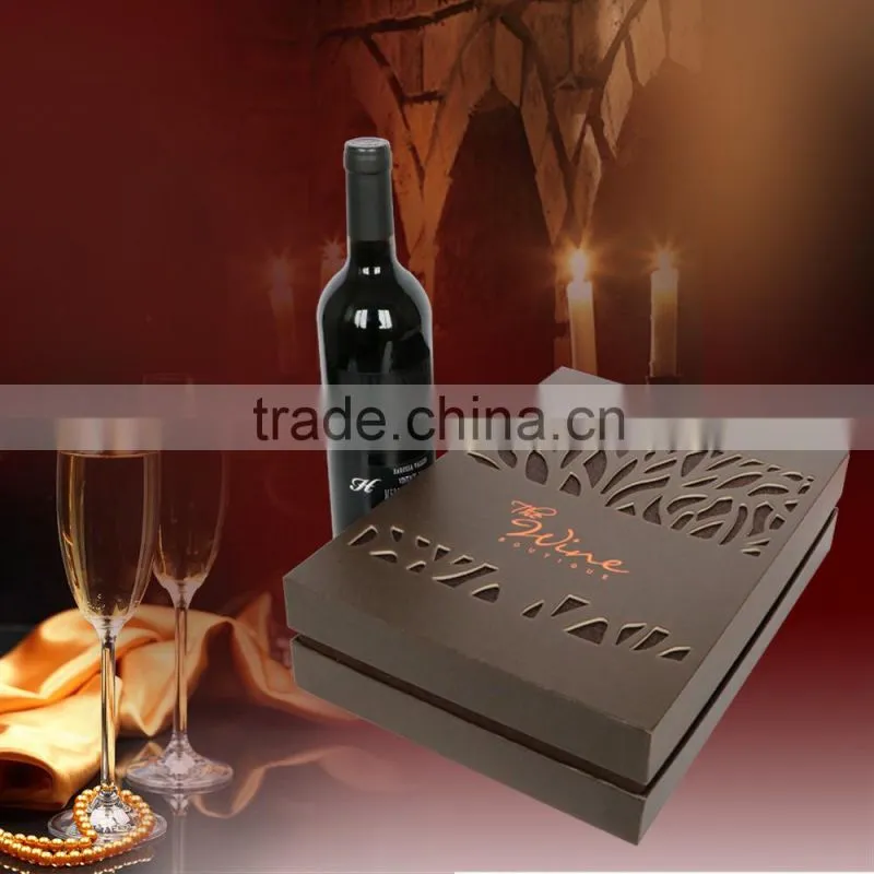 Customer made paper box wine shipping box for packaging