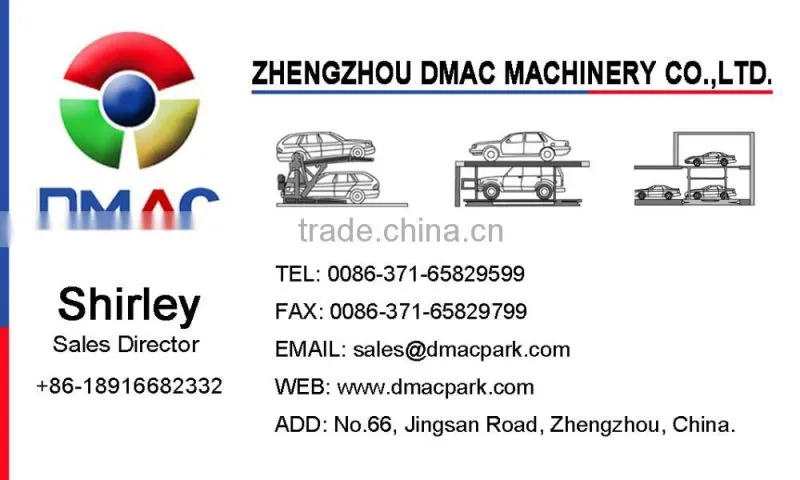 High Quality China 50 Cars Top Brand Vehicles Automatic Tower Parking System from DMAC