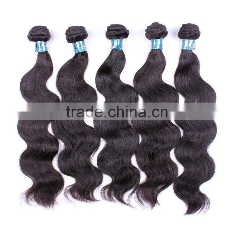 Wholesale brazilian human hair/regular wave hair