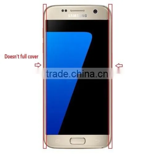 New arrival 0.33MM 9H Premium Tempered Glass for Samsung Galaxy S7 Edge Screen Protector