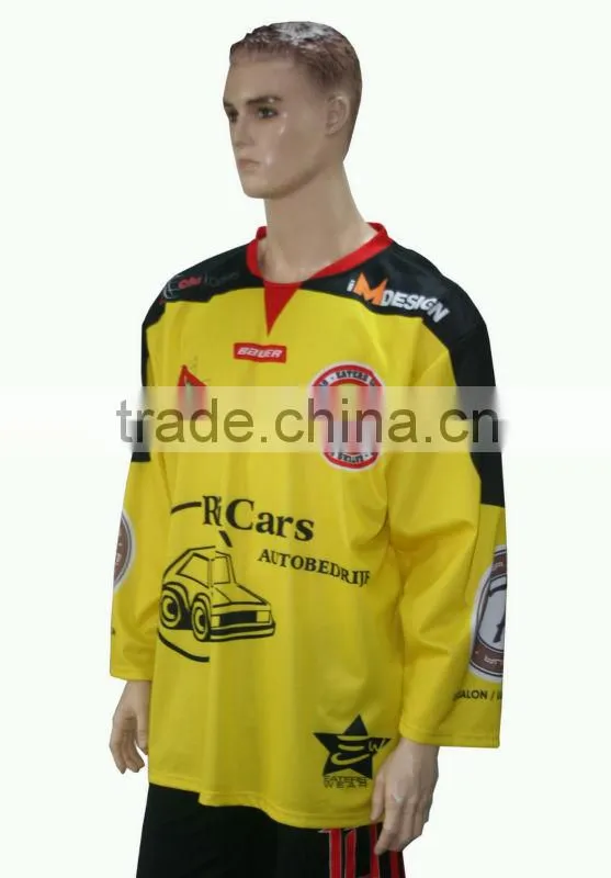 wholesale sublimation ice hockey jerseys china made