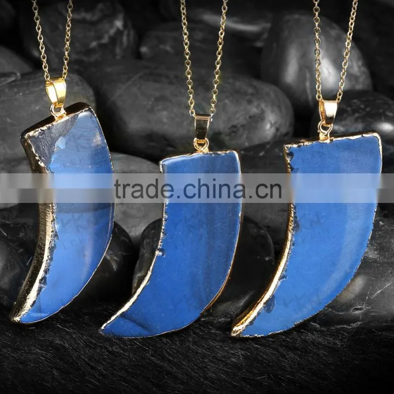 Direct sale cool blue rhinestone necklace