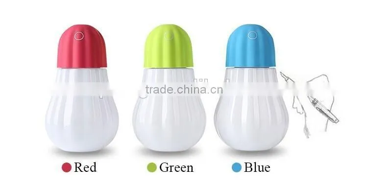 Mini Pumpkin Humidifier LED Nightlight Household Warm Mist Humidifier Office Car Air Diffuser Mist Maker