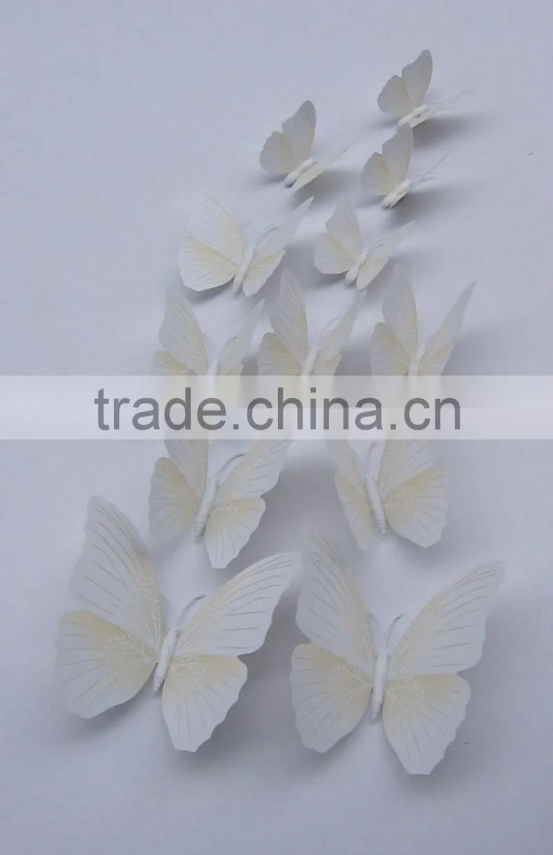 12 pcs butterflies Home Decor Sticker Art Design Decal Wall Stickers Room Decorations 3D Butterfly