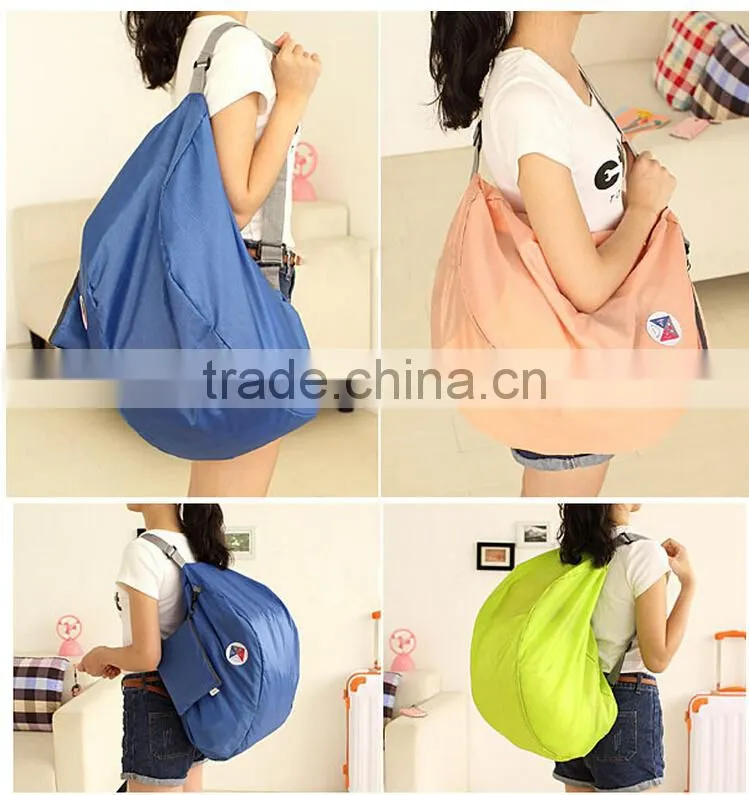 Mutifunctional lightweight waterproof foldable day backpack