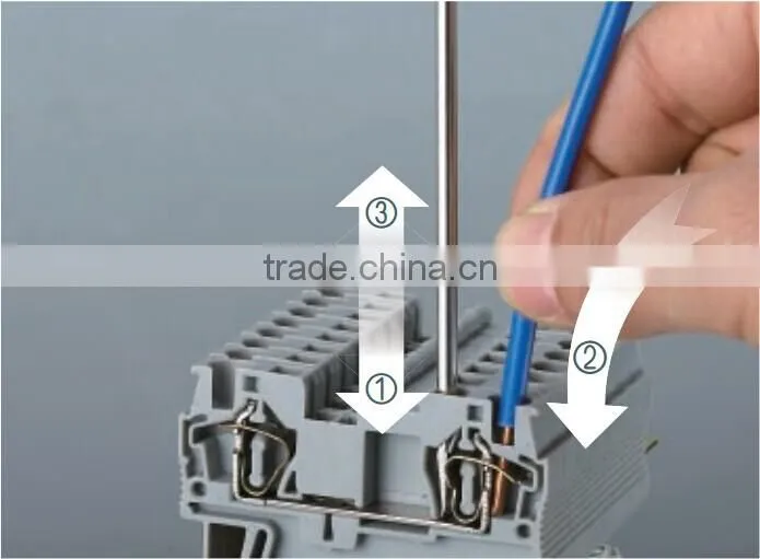 ST3-4 phoenix contact spring type terminal block
