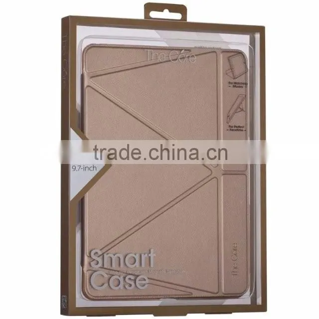 Momax For iPad Pro 9.7 Frosted Leather Folding Stand Tablet PU Leather Sleep Function Case For iPad Pro 9.7" TB-0356