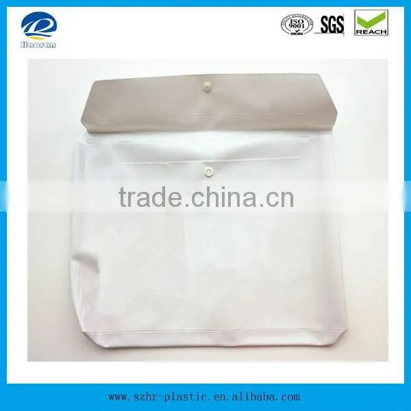A4 Size Plastic PVC Document Satchels Envelope Bag