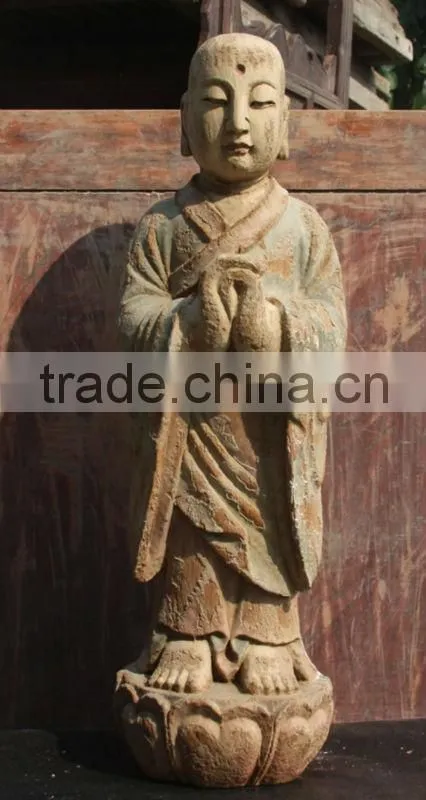 Chinese Antique Wooden Buddha Statue