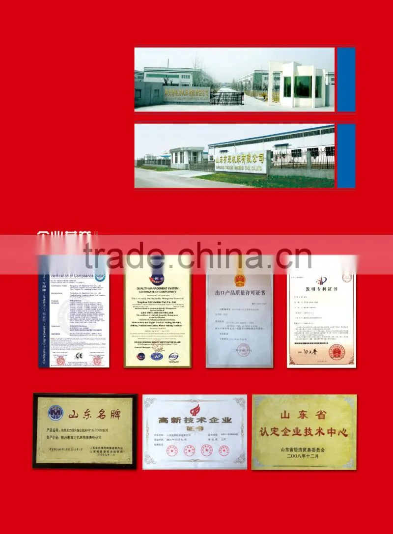 X5750 X5750A Universal Rotary Head Milling Machine